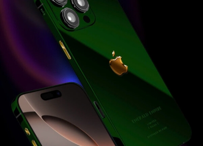 iPhone 16 Pro Max mạ vàng Emerald Empire Edition Limited: tuyệt tác mạ vàng từ G’Ace với tone màu chủ đạo màu xanh lá