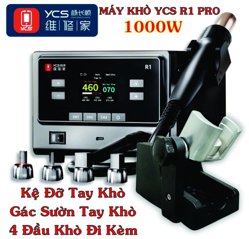Máy Khò YCS - R1 : 1000W New 2024