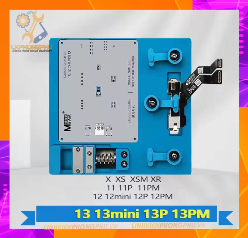 Bộ Khuôn căn chỉnh kèm vỉ làm Face ID T0.12: X -> 13ProMax by MaAnt