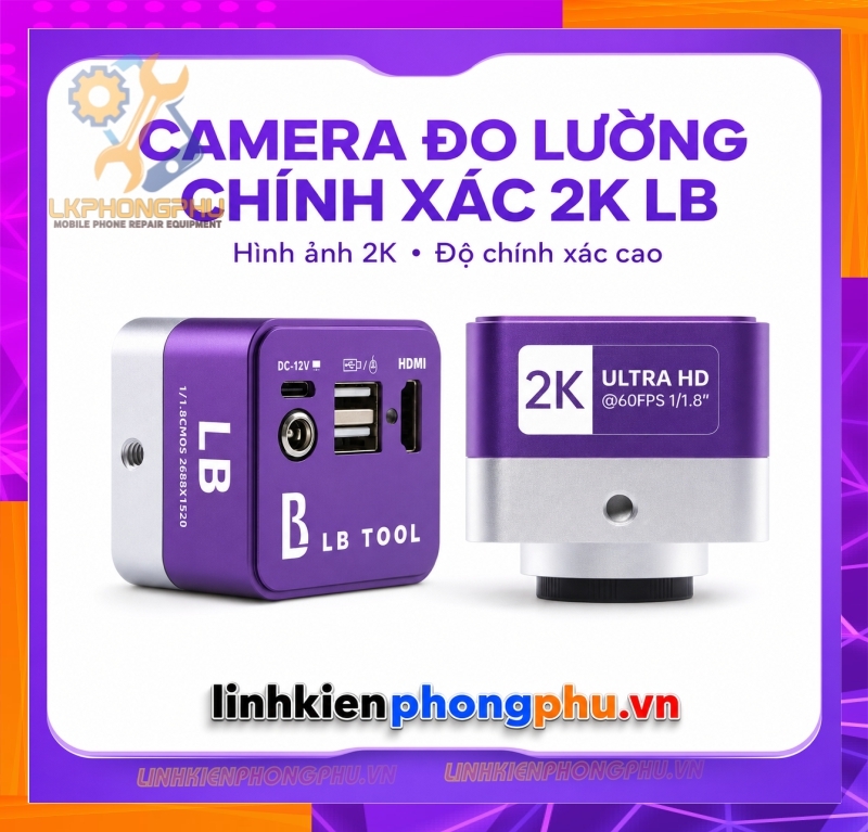 Camera HDMI Luban 2K 60FPS HD