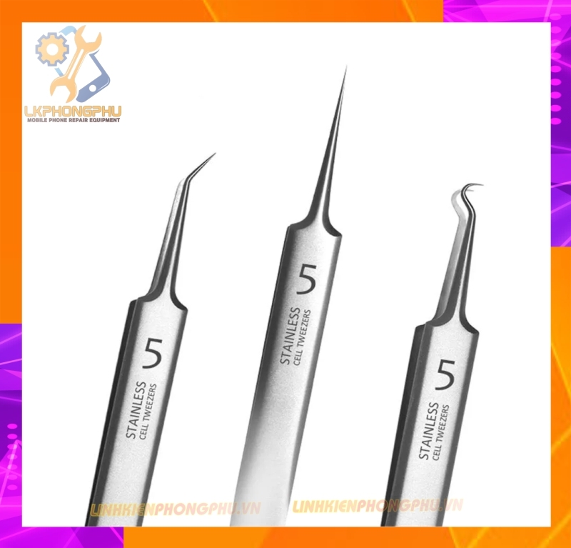 Nhíp Stailess Cell Tweezers