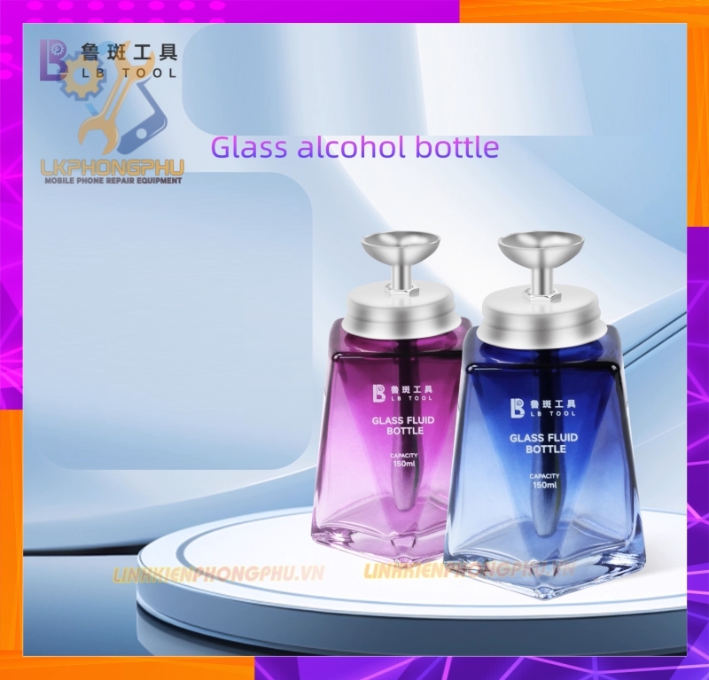 Bình Thủy Tinh Đựng Dung Dịch Vệ Sinh Luban FLB-T150