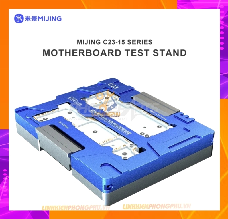 Đế Test Main Mijing C23: 15/15Plus/15Pro/15ProMax