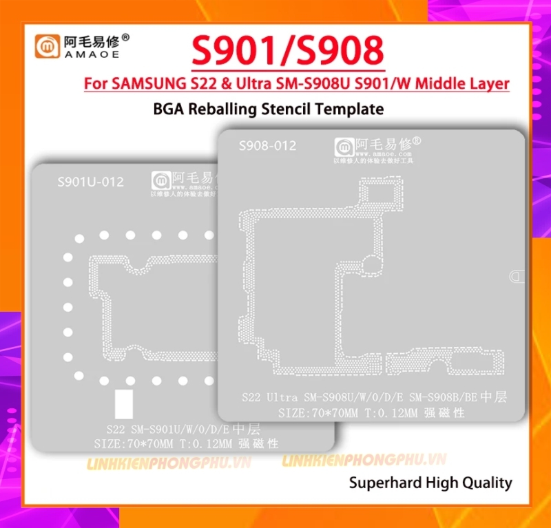 Vỉ làm chân viền Samsung Amaoe