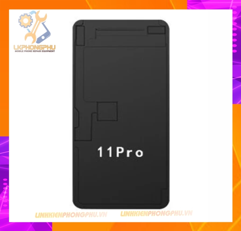 Đế Cao Su đen dày ép kính màn hình IP : X - 12Pro Max