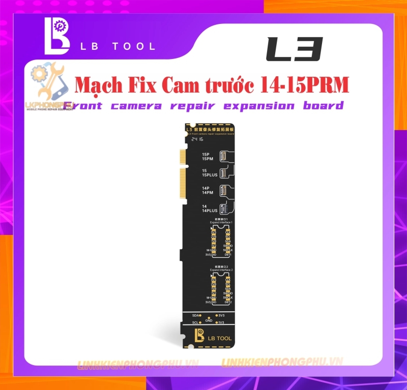 Box Luban L3 New. Làm Face. Làm Pin. Làm Truetone. Làm Camera. Làm Cáp Loa Cảm Biến....