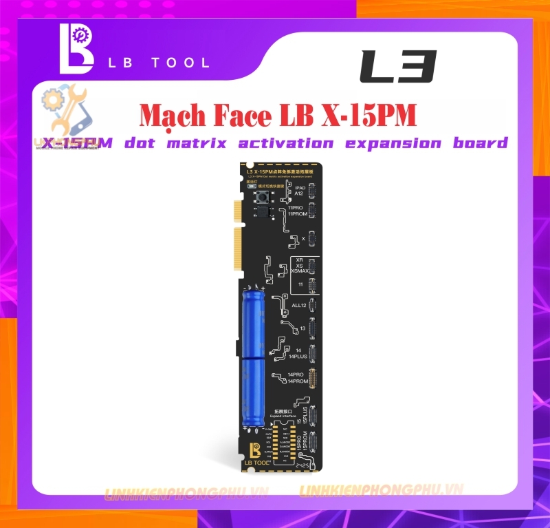 Box Luban L3 New. Làm Face. Làm Pin. Làm Truetone. Làm Camera. Làm Cáp Loa Cảm Biến....