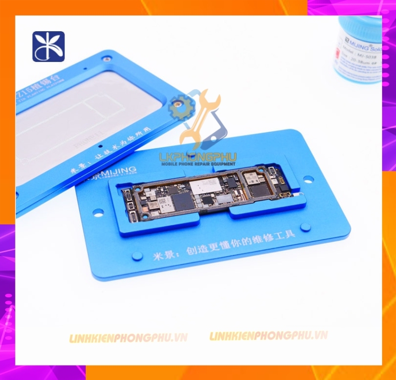 Bộ Khuôn đổ chân Viền iPhone 11 Mijing Z15