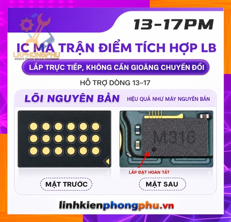 IC Face Luban X-12 và 13-17