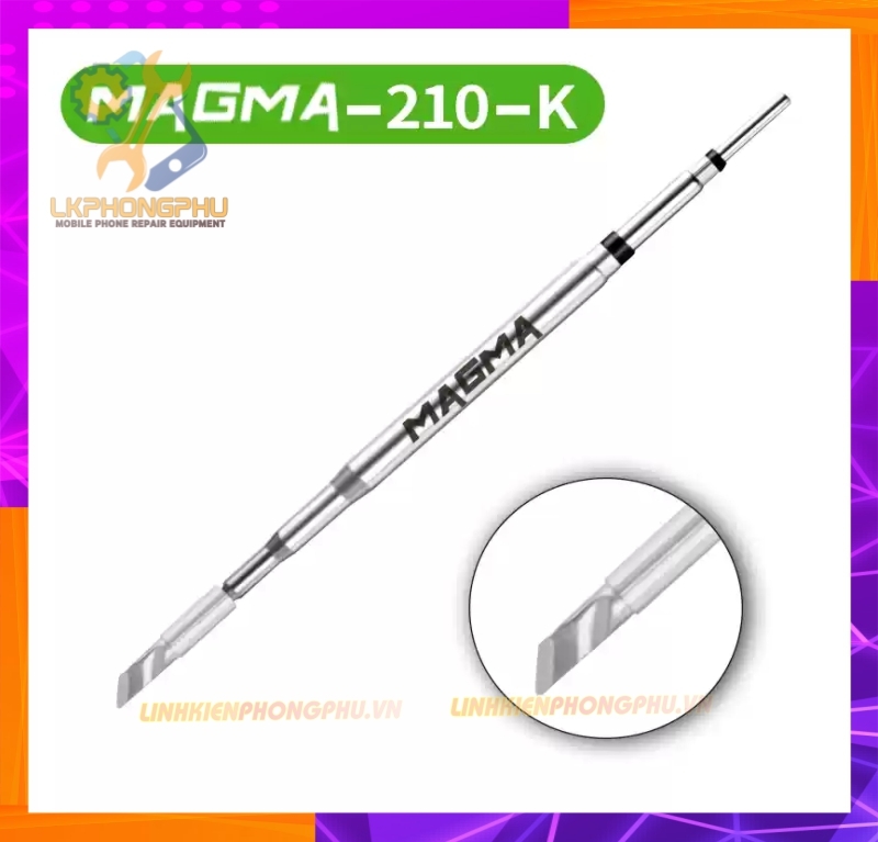 Mũi hàn Chính hãng Sugon thương hiệu Magma C210  ( Cong / Cắt / Thẳng )
