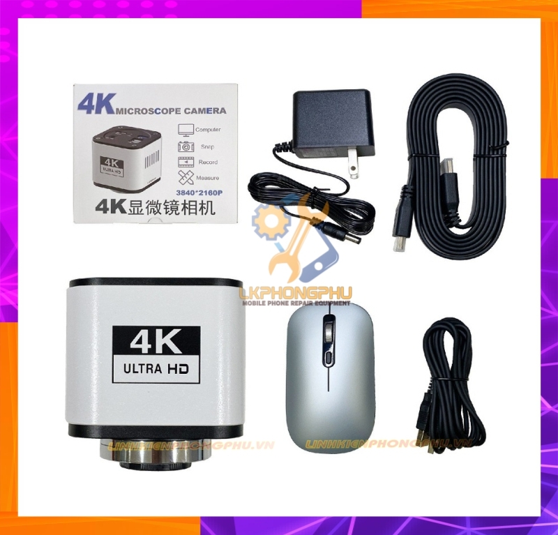 Cam 4K Ultra HD Trắng  Điều Khiển Bằng Chuột
