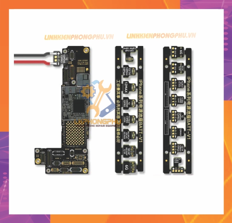 Đầu cấp nguồn Android -  iPhone 6G - 14Pro Max thay thế cho dây cấp nguồn hãng WL V1 ( ngắn ) và V2 ( Dài ) 