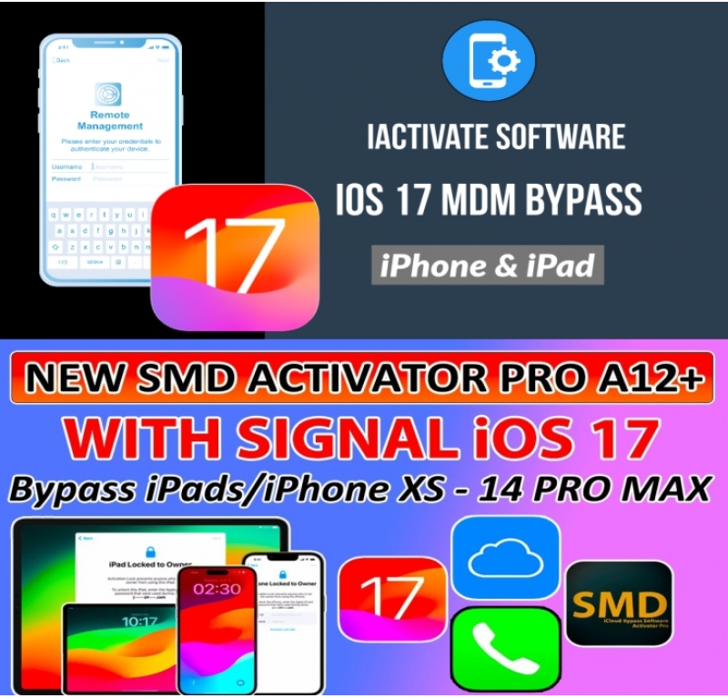 iActivator A12+ : Activaction Lock Bypass