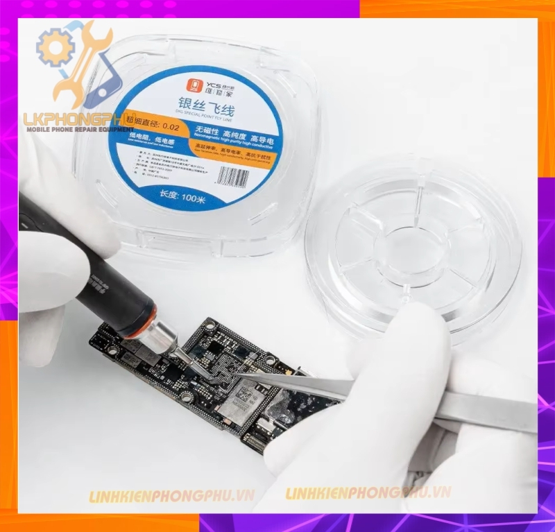 Dây Câu Mạch YCS 0.04mm - 100m