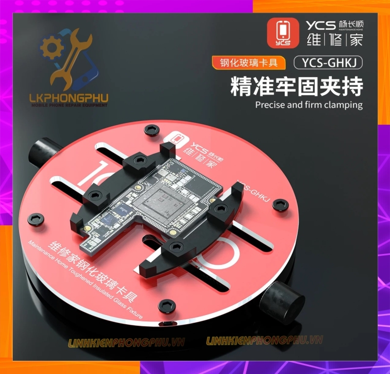 Kẹp Main Mặt Kính Tròn YCS GHKJ New