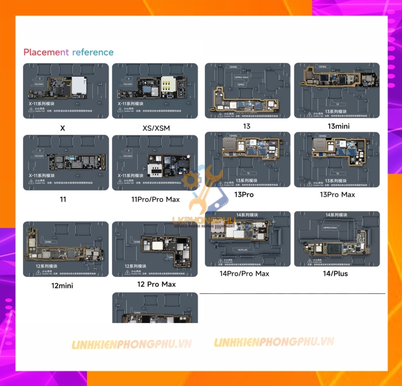 Đế Nhiệt Tách ghép Main Xinzhizao L2023 Từ X-15Pro Max