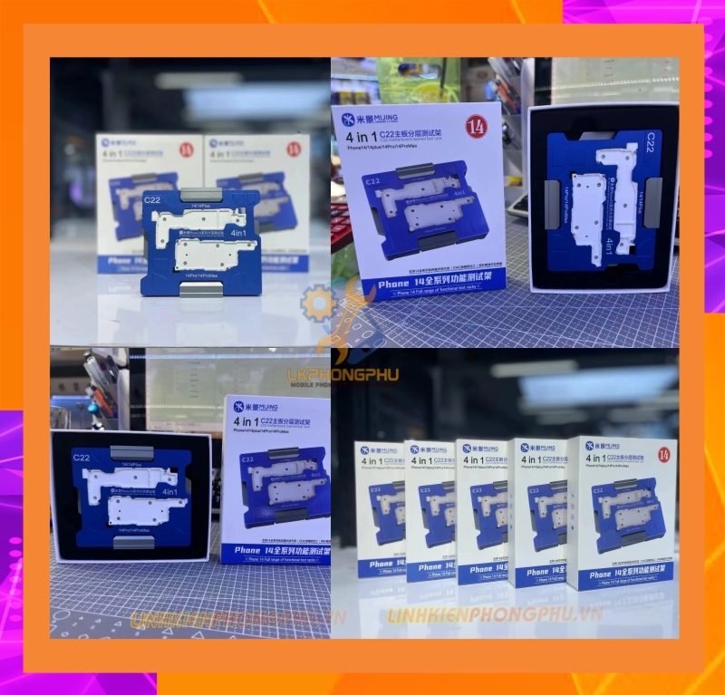 Đế Test Main Mijing C17-C18-C20-C21-C22 - C23 Từ X - 15Pro Max