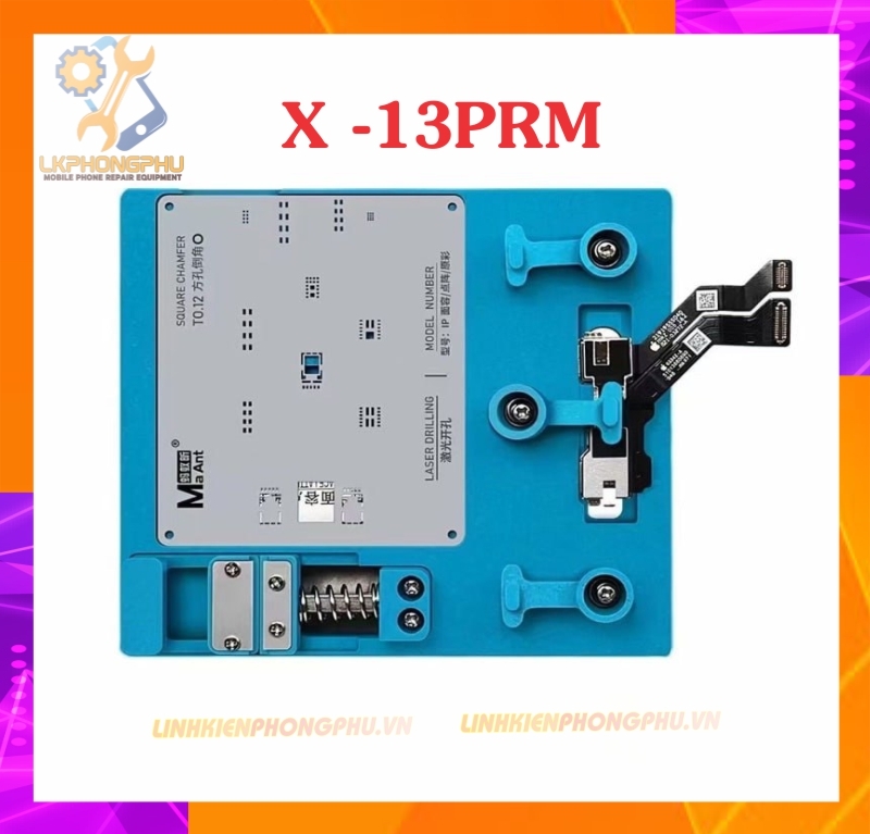 Bộ Khuôn căn chỉnh kèm vỉ làm Face ID T0.12: X -> 13ProMax by MaAnt