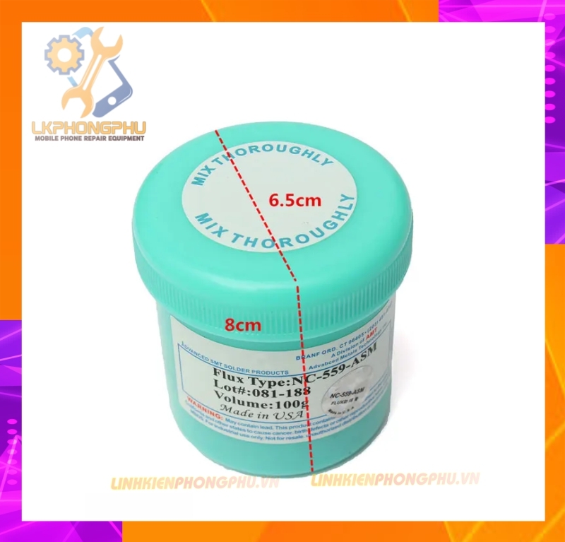 Mỡ hàn Amtech NC-559:100g
