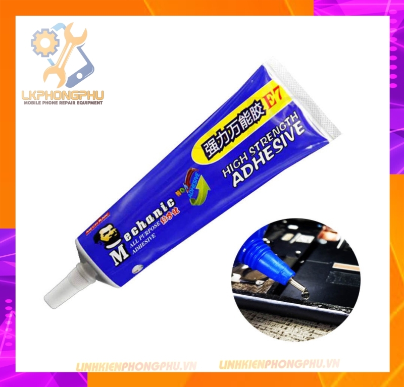 Keo MECHANIC E7 (Trong 50ml Nhanh Khô, Chống Nước)