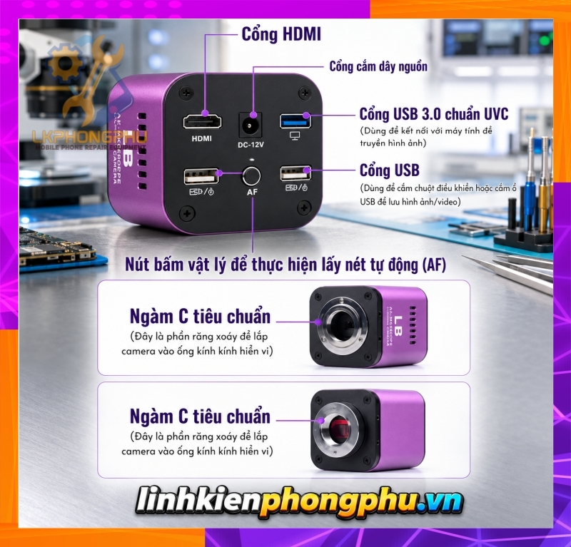 Camera 4K Ultra HD Luban