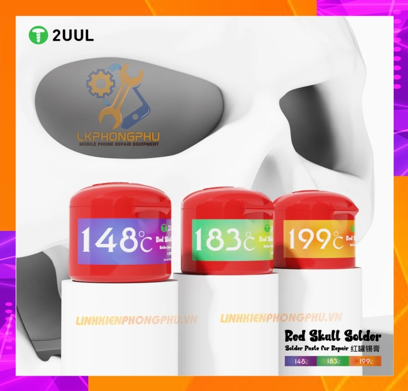 Chì làm chân IC Chính hãng 2UUL: 148° - 183° -  199° 
