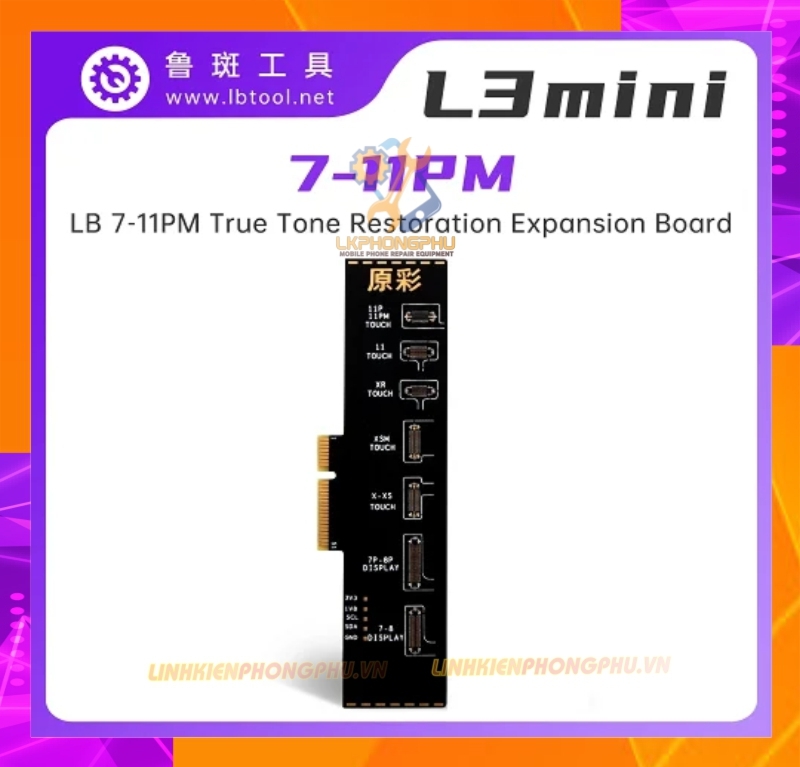 Box Luban L3mini sửa Pin, sửa Face , sửa Camera, Truetone....