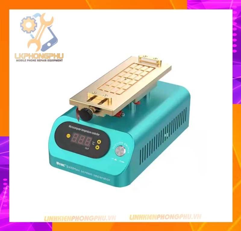 Bàn nhiệt cắt kính nguyên cây UYUE 948Max II Xoay 360°