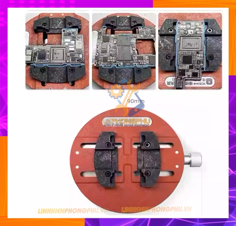 Đế Kẹp main tròn YCS H03