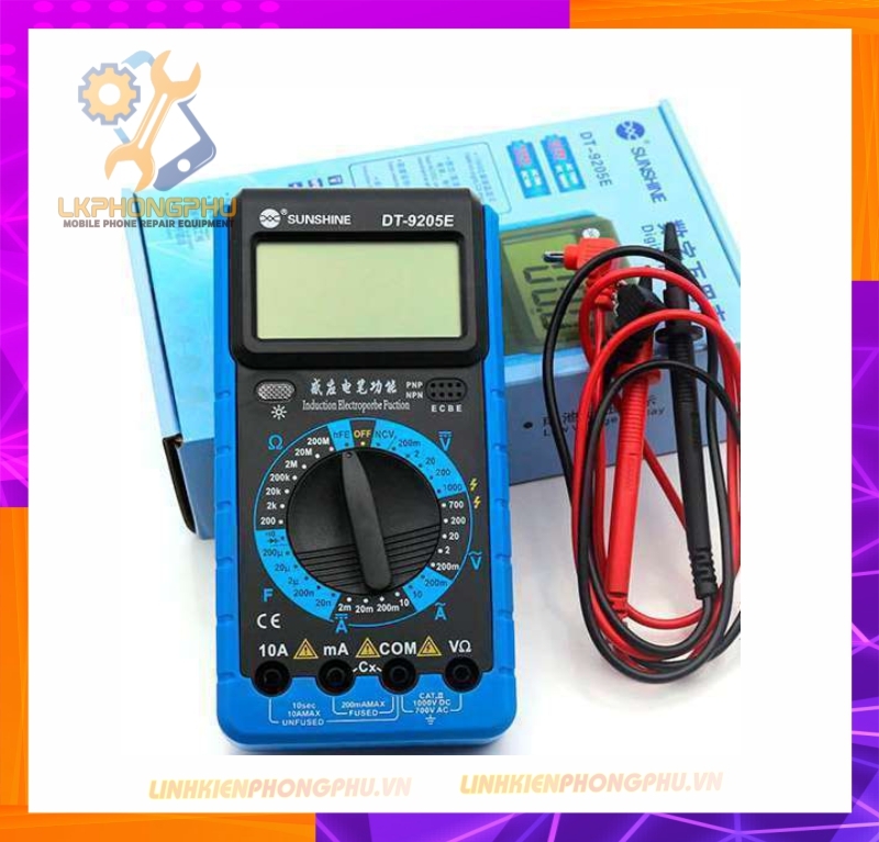 Đồng Hồ Đo Số Sunshine DT9205E