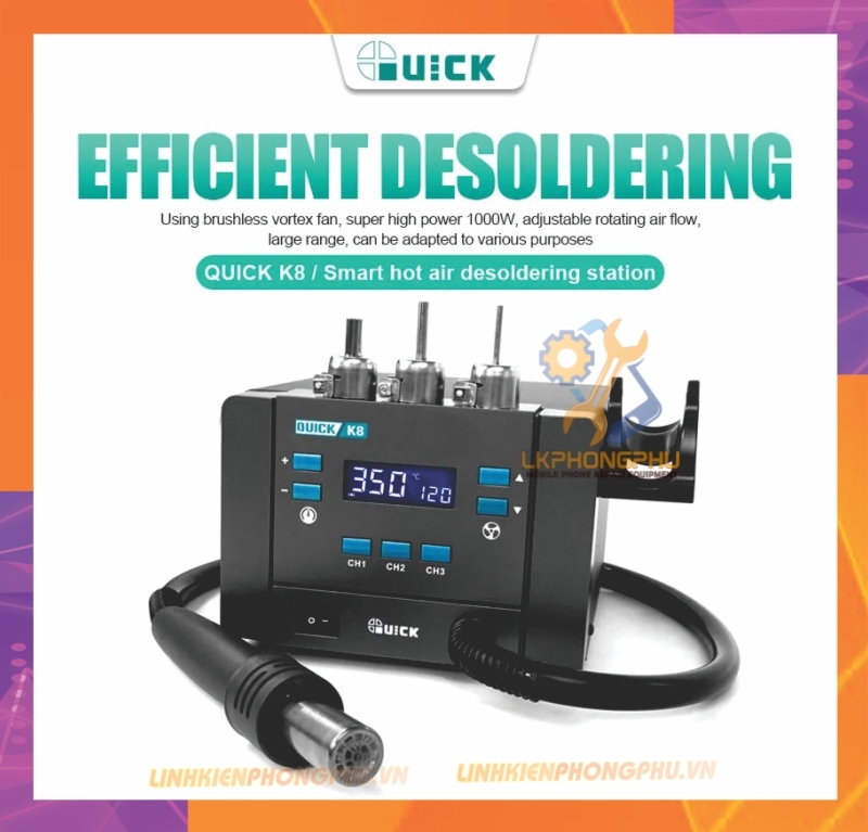 Máy Khò Quick K8 CS1000W