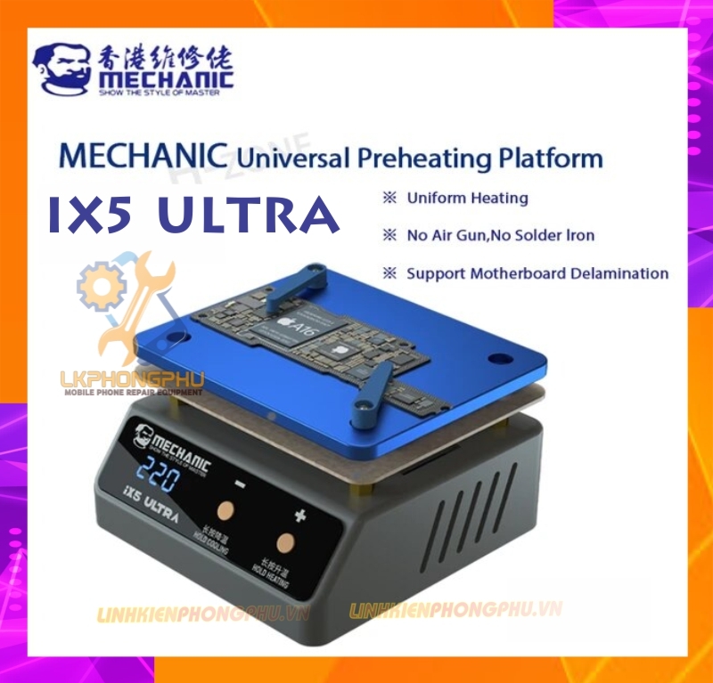 Đế Nhiệt Mini Tách ghép main làm IC Mechanic IX5