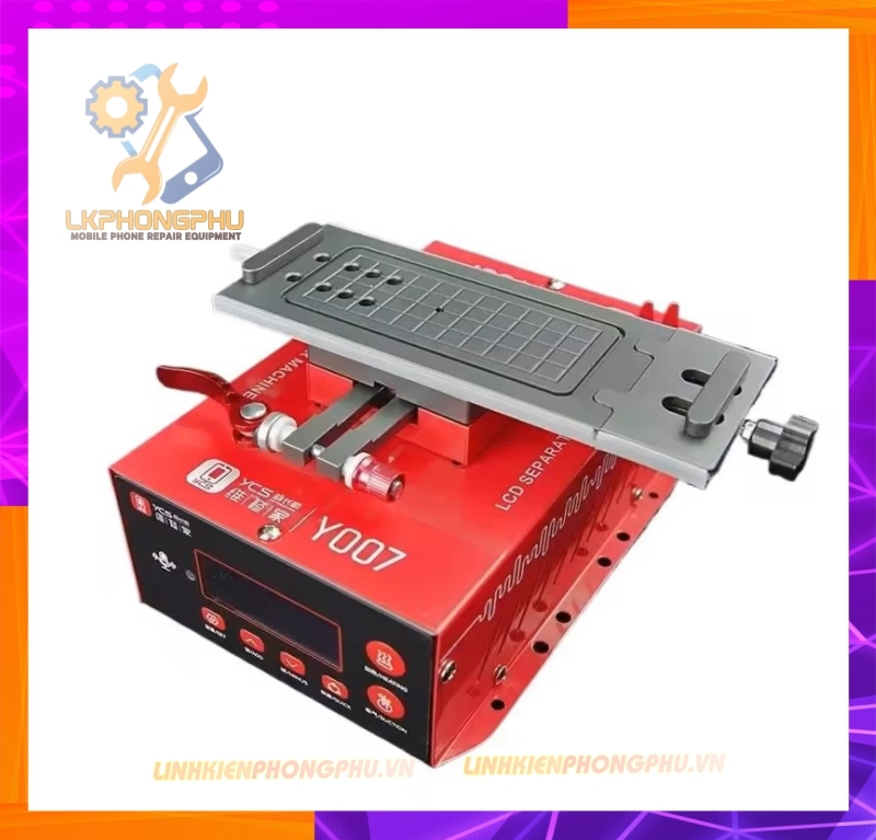 Bàn Nhiệt Cắt Kính Nguyên Khung  YCS Y007 Xoay 360°. Tích Hợp AI Thông Mình . Hút Điện Tử Cực Khỏe