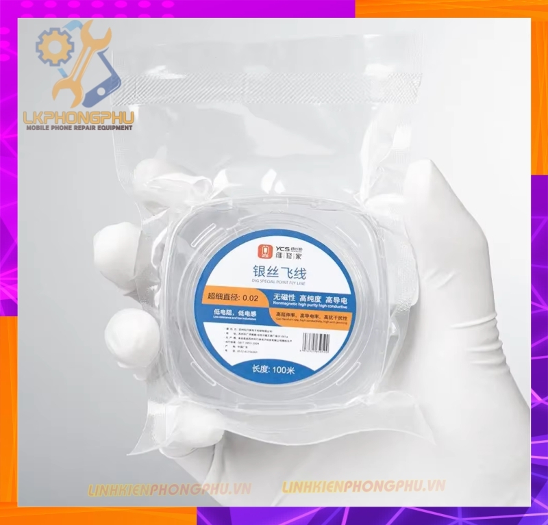 Dây Câu Mạch YCS 0.04mm - 100m