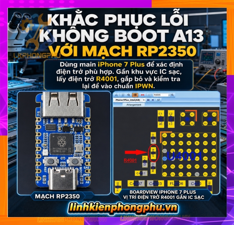 Mạch Bypass A12/A13 WaveShare RP2350-USB-A- Raspberry Pico 2 (Micro và Type C) - RP2350 Zero Mini