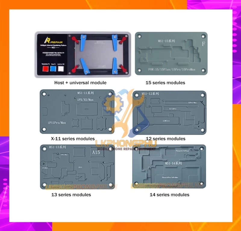 Đế Nhiệt Tách Ghép Main Mijing MS1 X - 16ProMax