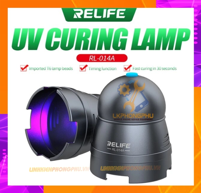 Đèn sấy khô keo UV Curing Light Relife RL-014A