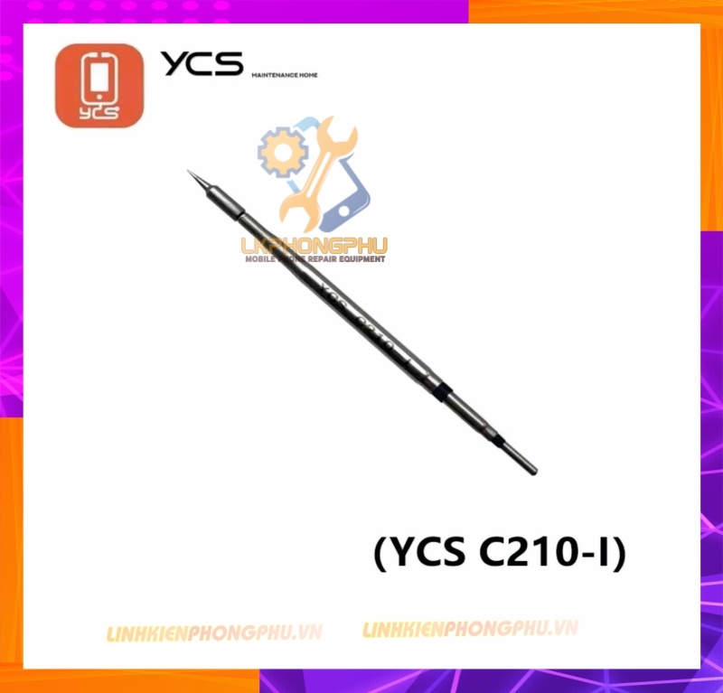 Mũi hàn JBC thương hiệu YCS C210  ( Cong / Cắt / Thẳng )