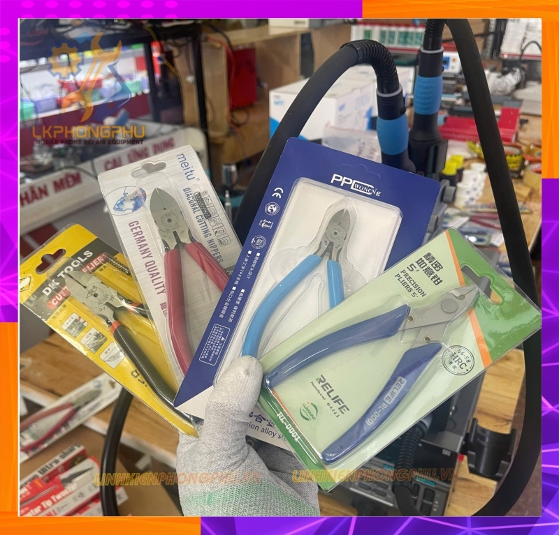 4 Mẫu Kìm Cắt Seal - Kìm Cắt Dây Điện Xịn Xò 