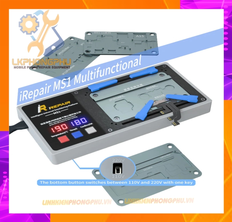 Đế Nhiệt Tách Ghép Main Mijing MS1 X - 16ProMax
