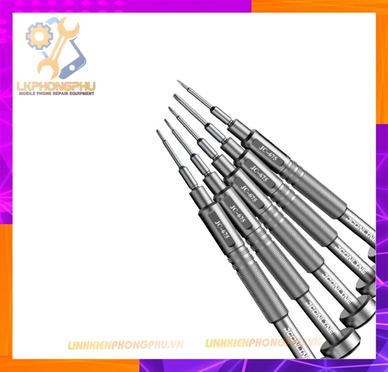 Bộ Tuavit 3D JC 675 JCONLINE ( Bộ 5 cây ) 