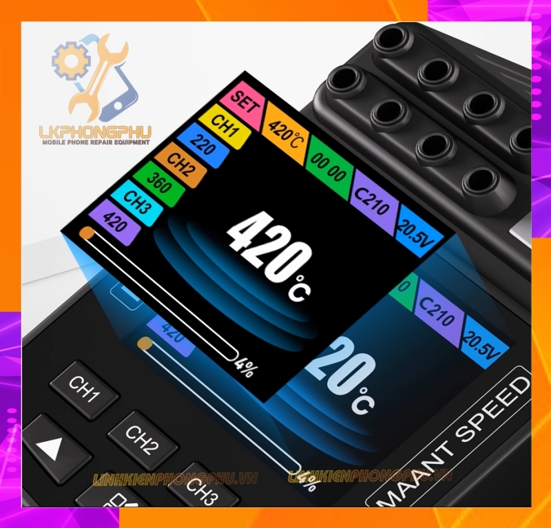 Máy Hàn MaAnt Speed C210 200W (tay hàn tuỳ chọn C210/C115/C245)