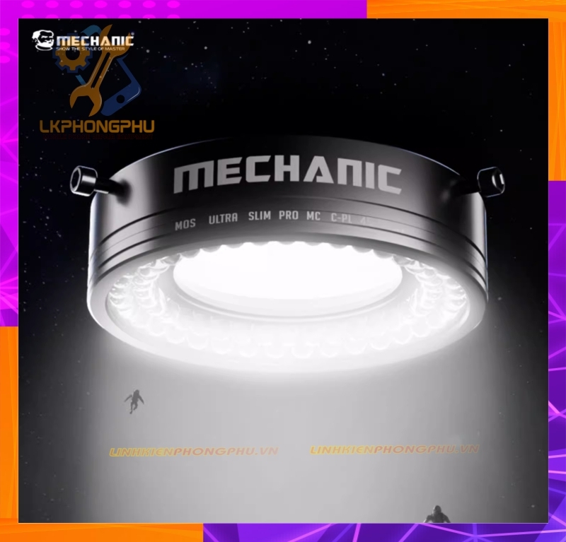 Đèn Led Kính Hiển Vi Vô Cực Mechanic LS720+ 72- Bóng Led Chiếu Sáng Đồng Bộ