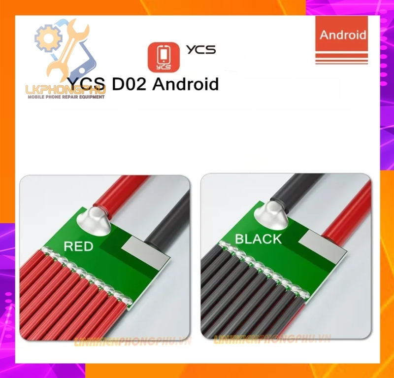 Dây Cấp Nguồn Kích Nguồn YCS-D01 iPhone 6-16PRM-HW:Mate40 và YCS-D02 10 in 1 All Android