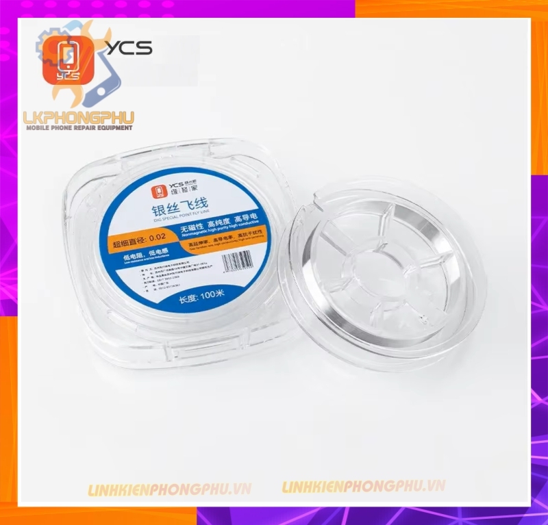 Dây Câu Mạch YCS 0.04mm - 100m
