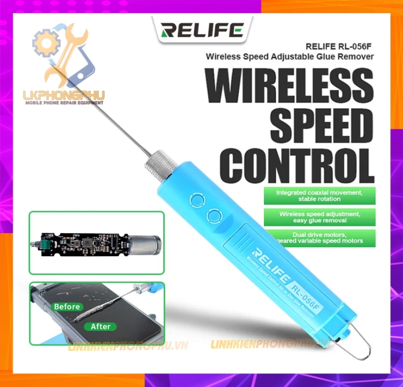 Máy quấn keo liền trục Relife RL-956F