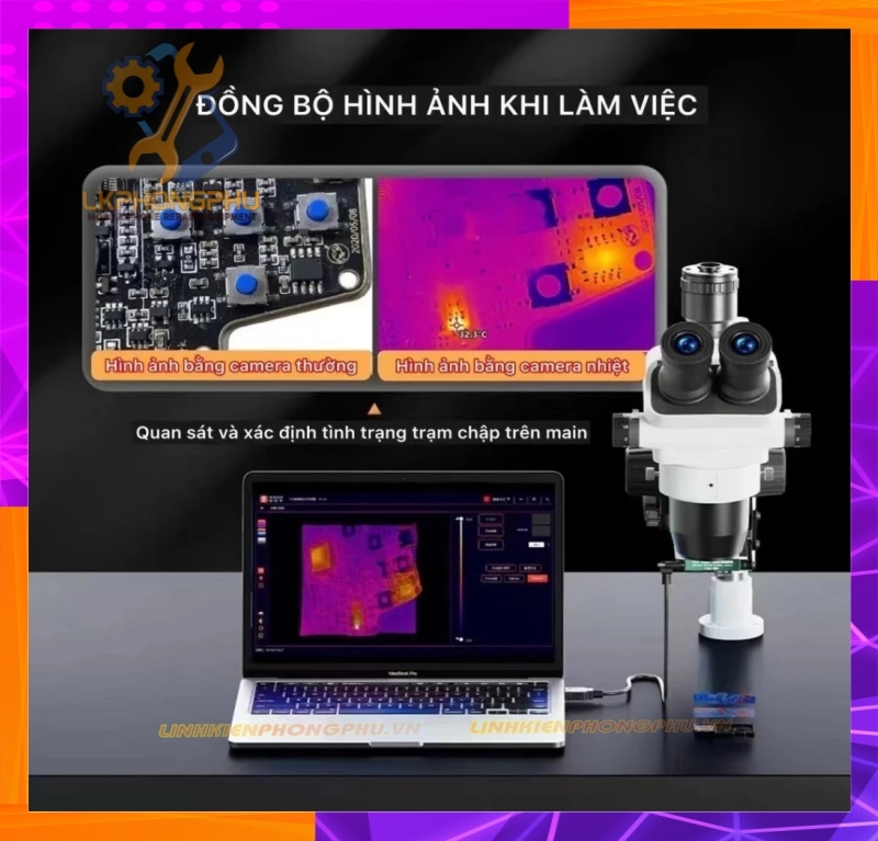 Camera nhiệt YCS mini TNZ ( Gắn trực tiếp trên Kính Hiển Vi )