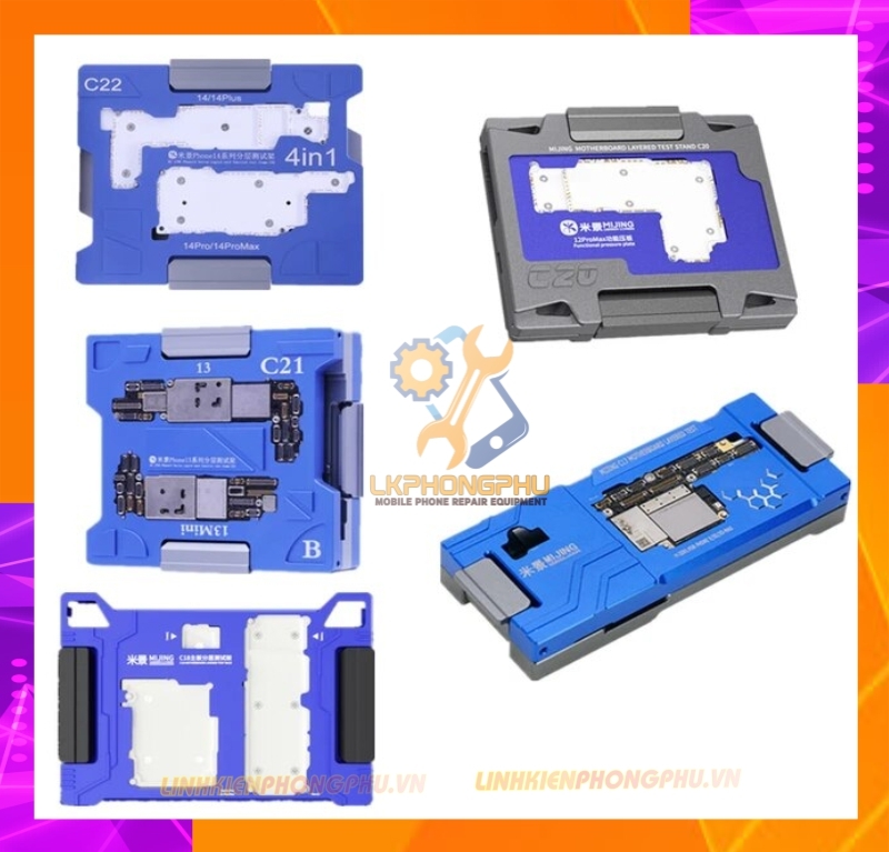 Đế Test Main Mijing C17-C18-C20-C21-C22 - C23 Từ X - 15Pro Max