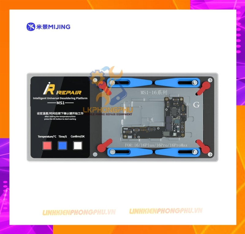 Đế Nhiệt Tách Ghép Main Mijing MS1 X - 16ProMax
