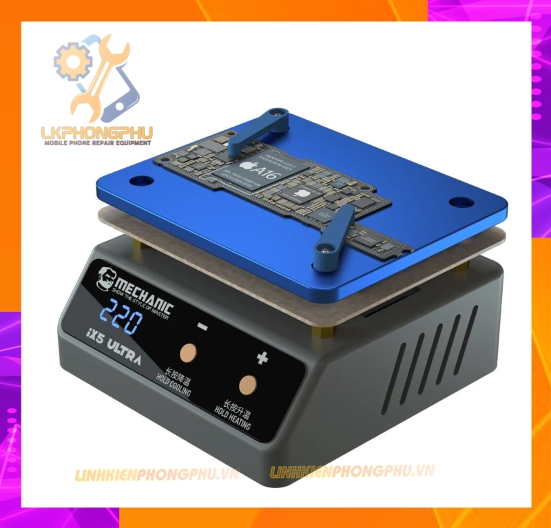 Đế Nhiệt Mini Tách ghép main làm IC Mechanic IX5
